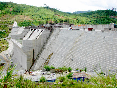 Thủy điện Lai Châu trước ngày ngăn sông